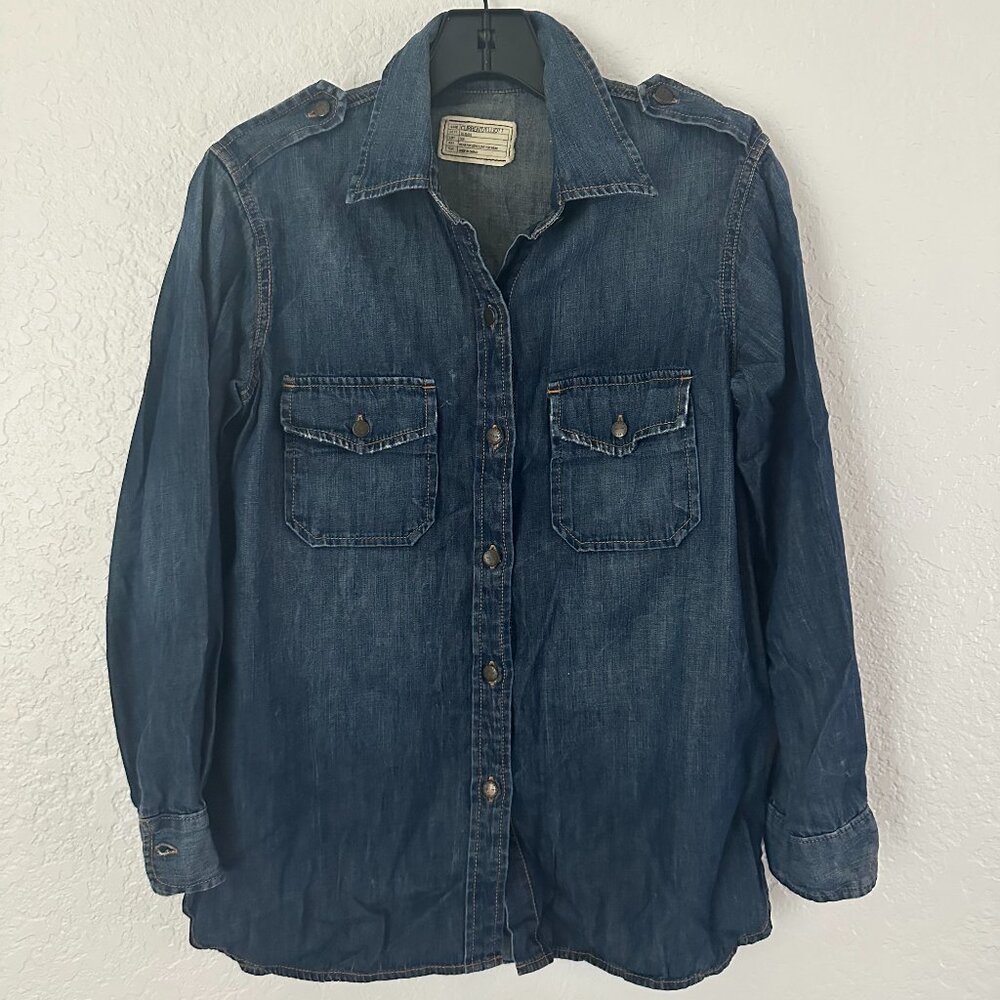 Current/Elliott the Perfect Denim Shirt
